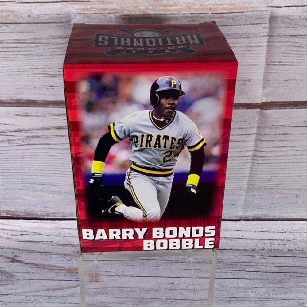 New Rare Unopened Barry Bonds Bobblehead Potomac Nationals Collectible Pirates